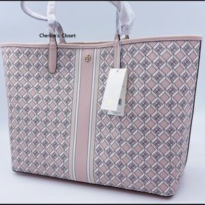 🌸NeW! Tory Burch Geo Logo Tote